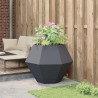Jardinière Anthracite 100 x 100 x 80 cm Acier 554655554655