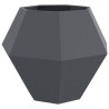 Jardinière 2 pcs Anthracite 100 x 100 x 80 cm Acier 554656554656