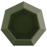 Jardinière Vert olive 100 x 100 x 80 cm Acier 554657554657