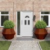 Jardinière 2 pcs Rouillé 100 x 100 x 80 cm 554662554662