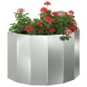 Jardinière Argent 60 x 30 x 35 cm Acier galvanisé 554666554666
