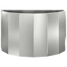 Jardinière Argent 60 x 30 x 35 cm Acier galvanisé 554666554666
