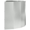 Jardinière Argent 60 x 30 x 35 cm Acier galvanisé 554666554666