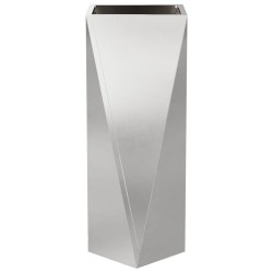 Jardinière 2 pcs Argent 30 x 30 x 75 cm Acier inoxydable 554667554667