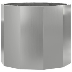 Jardinière Argent 60 x 60 x 50 cm Acier galvanisé 554669554669