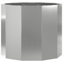 Jardinière Argent 60 x 60 x 50 cm Acier galvanisé 554669554669