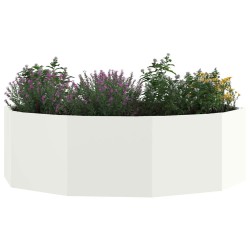 Jardinière Blanc 120 x 120 x 35 cm Acier 554671554671