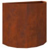 Jardinière Rouillé 60 x 30 x 50 cm 554672554672