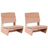 Chaises de jardin lot de 2 60x64x70,5 cm bois massif de douglas 554673554673
