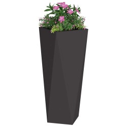 Jardinière Noir 30 x 30 x 75 cm Acier 554679554679