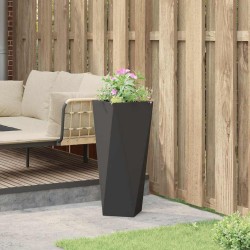 Jardinière Noir 30 x 30 x 75 cm Acier 554679554679