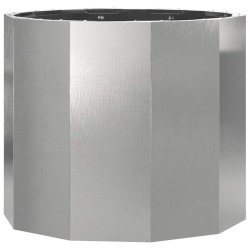 Jardinière Argent 60 x 60 x 50 cm Acier inoxydable 554680554680