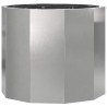 Jardinière Argent 60 x 60 x 50 cm Acier inoxydable 554680554680