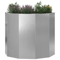 Jardinière Argent 60 x 60 x 50 cm Acier inoxydable 554680554680