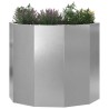 Jardinière Argent 60 x 60 x 50 cm Acier inoxydable 554680554680