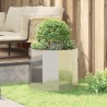 Jardinière Argent 60 x 60 x 50 cm Acier inoxydable 554680554680