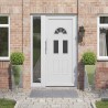Jardinière 2 pcs Argent 30 x 30 x 75 cm Acier galvanisé 554684554684