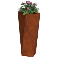 Jardinière 2 pcs Rouillé 30 x 30 x 75 cm 554686554686