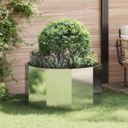 Jardinière Argent 90 x 90 x 50 cm Acier galvanisé 554687554687