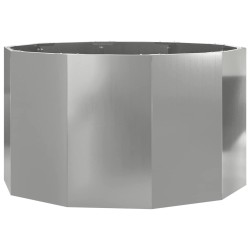 Jardinière Argent 90 x 90 x 50 cm Acier galvanisé 554687554687