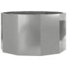 Jardinière Argent 90 x 90 x 50 cm Acier galvanisé 554687554687
