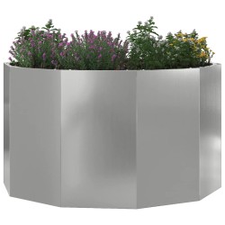 Jardinière Argent 90 x 90 x 50 cm Acier galvanisé 554687554687