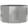 Jardinière Argent 90 x 90 x 50 cm Acier galvanisé 554687554687