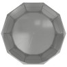 Jardinière Argent 90 x 90 x 50 cm Acier galvanisé 554687554687