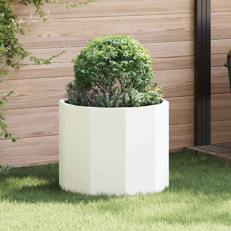 Jardinière Blanc 60 x 60 x 50 cm Acier 554691554691