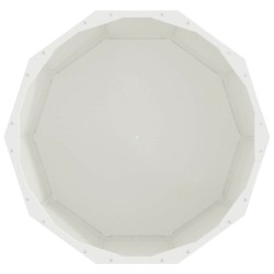 Jardinière Blanc 60 x 60 x 50 cm Acier 554691554691