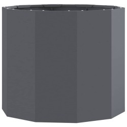 Jardinière Anthracite 60 x 60 x 50 cm Acier 554692554692