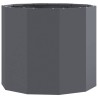 Jardinière Anthracite 60 x 60 x 50 cm Acier 554692554692