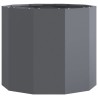 Jardinière Anthracite 60 x 60 x 50 cm Acier 554692554692