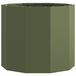 Jardinière Vert olive 60 x 60 x 50 cm Acier 554693554693