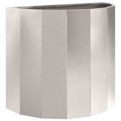 Jardinière Argent 60 x 30 x 50 cm Acier inoxydable 554697554697