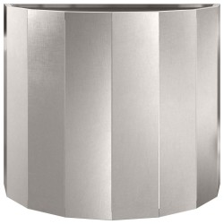 Jardinière Argent 60 x 30 x 50 cm Acier inoxydable 554697554697
