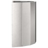 Jardinière Argent 60 x 30 x 50 cm Acier inoxydable 554697554697
