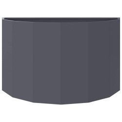 Jardinière Anthracite 90 x 45 x 50 cm Acier 554698554698