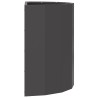 Jardinière Noir 60 x 30 x 50 cm Acier 554700554700