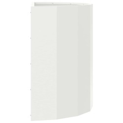 Jardinière Blanc 60 x 30 x 50 cm Acier 554701554701