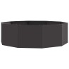 Jardinière Noir 120 x 120 x 35 cm Acier 554705554705