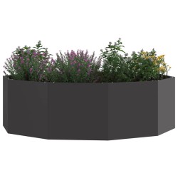Jardinière Noir 120 x 120 x 35 cm Acier 554705554705