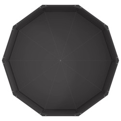 Jardinière Noir 120 x 120 x 35 cm Acier 554705554705