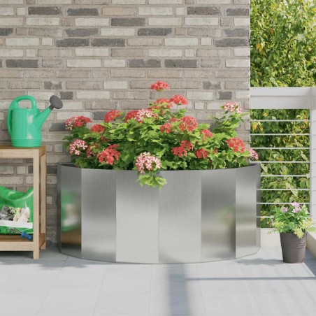 Jardinière Argent 120 x 60 x 50 cm Acier galvanisé 554706554706