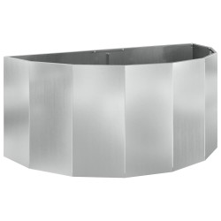 Jardinière Argent 120 x 60 x 50 cm Acier galvanisé 554706554706