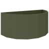 Jardinière Vert olive 120 x 60 x 50 cm Acier 554707554707