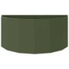 Jardinière Vert olive 120 x 60 x 50 cm Acier 554707554707
