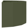 Jardinière Vert olive 120 x 60 x 50 cm Acier 554707554707