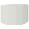 Jardinière Blanc 90 x 45 x 50 cm Acier 554709554709