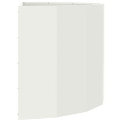 Jardinière Blanc 90 x 45 x 50 cm Acier 554709554709
